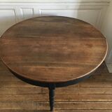 Round table solid wood old