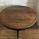 Round table solid wood old