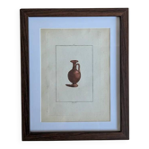 Gravure poterie antique ancienne