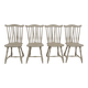 Four Mid-Century Modern Italian Lacquer Dining chairs by Pizzetti Roma, 60