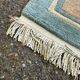 Large Handmade Chinese Carpet Wool (230x325 cm) – Beige & Celadon Blue