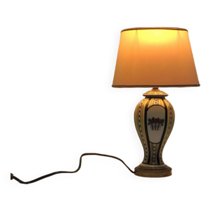 Lampe années 30 céramique - monture