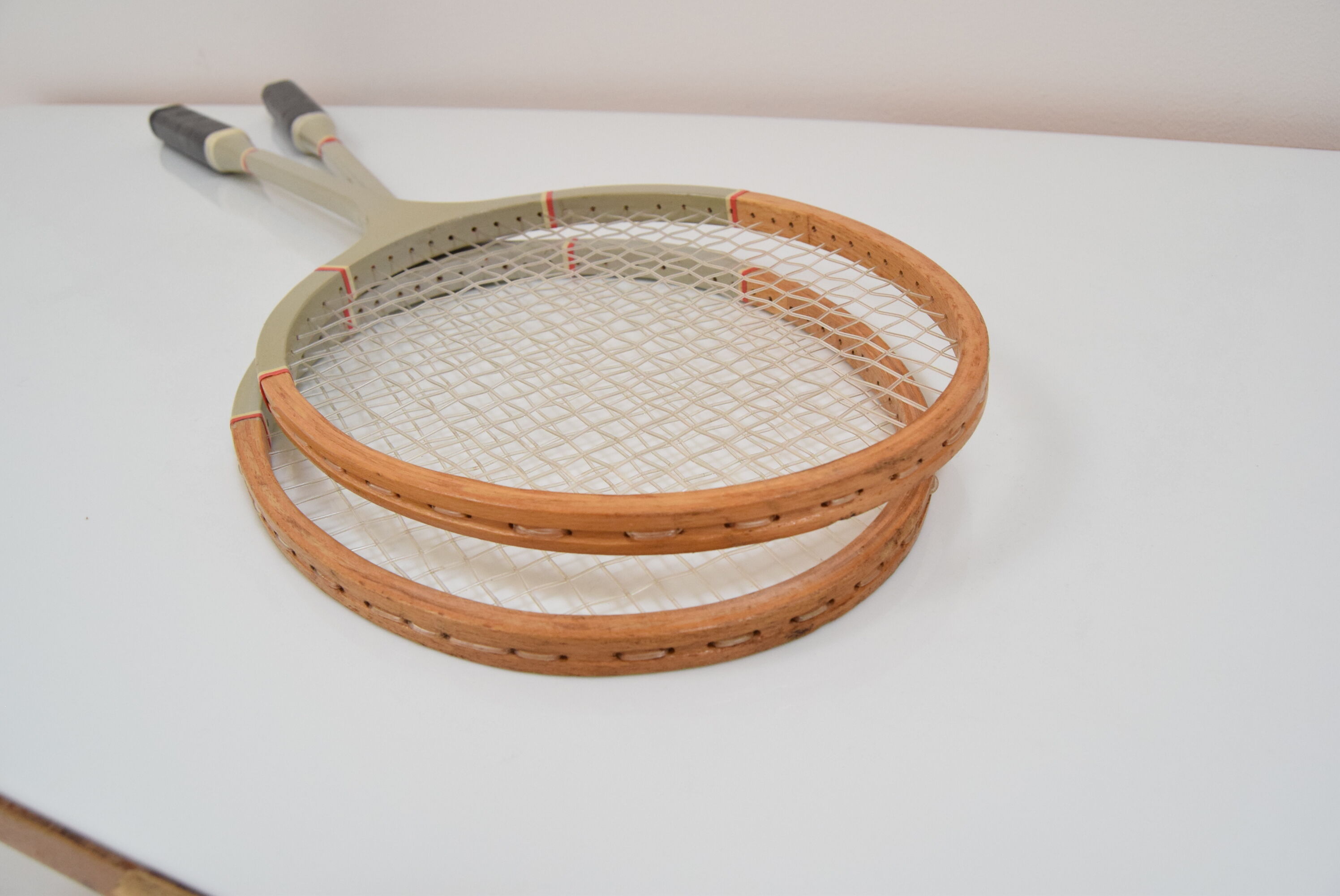 Pair of Vintage Badminton Rackets,circa 1970's.