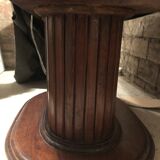 Old oval table with extension