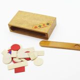 Boite en bois à jeux