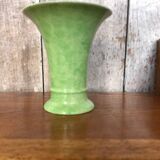 Ancien vase kaiser céramique verte made in germany vintage #a916