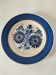 HB Quimper plate with floral decoration from the 60s-70s.
