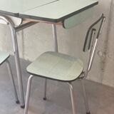 Table formica extensions 150 cm with 4 seats
