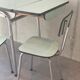 Table formica extensions 150 cm with 4 seats