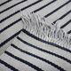 Big midcentury kilim abstract wool design geometric rug / carpet, 1960s
