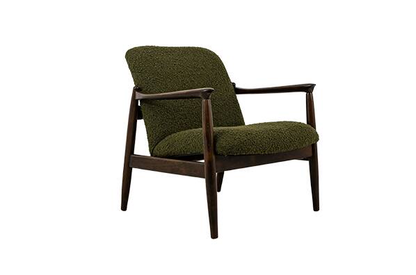 Vintage armchair GFM-64 by Edmund Homa, GFM, Poland, 1960s