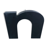 Vintage metal sign letter