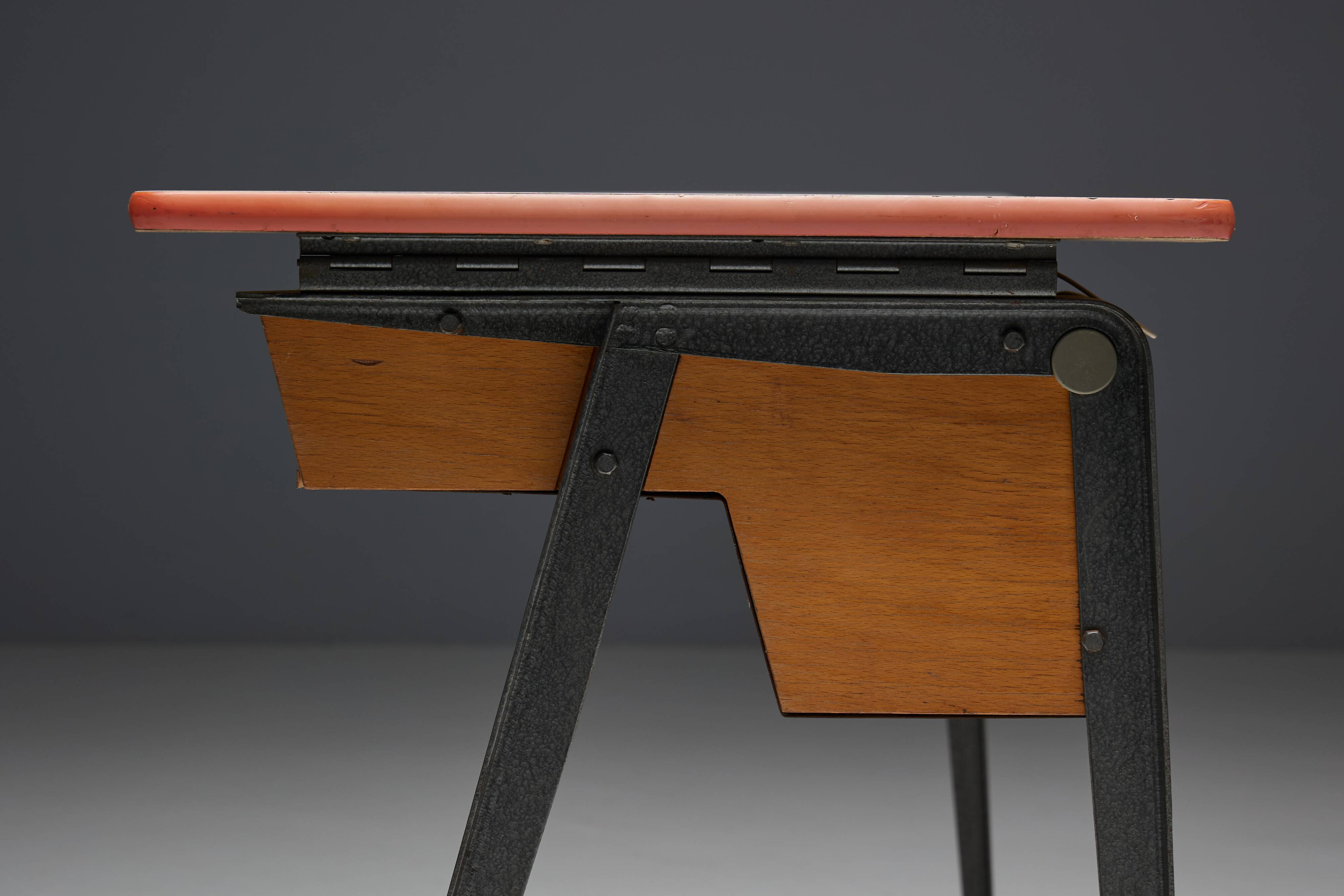 Mid-Century Modern Writing Desk, Netherlands, 1960s