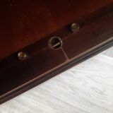 vintage - Small style chest of drawers - Louis XVI marble top with 1 drawer and 2 doors