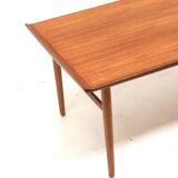 Vintage teak coffee table by Alf Svensson for Tingströms Sweden