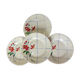 4 assiettes plates vintage de Niderviller modèle Saumur 220542