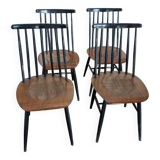 4 Fanette chairs by Ilmari Tapiovaara
