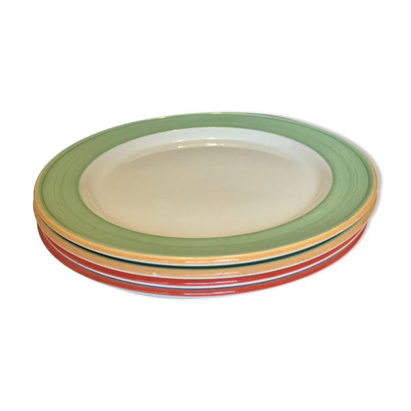 Ensemble de 4 assiettes
