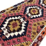 Oversize Handwoven Kilim Rug