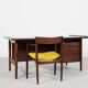 Midcentury Danish desk in rosewood by Arne Vodder for Sibast 1960s