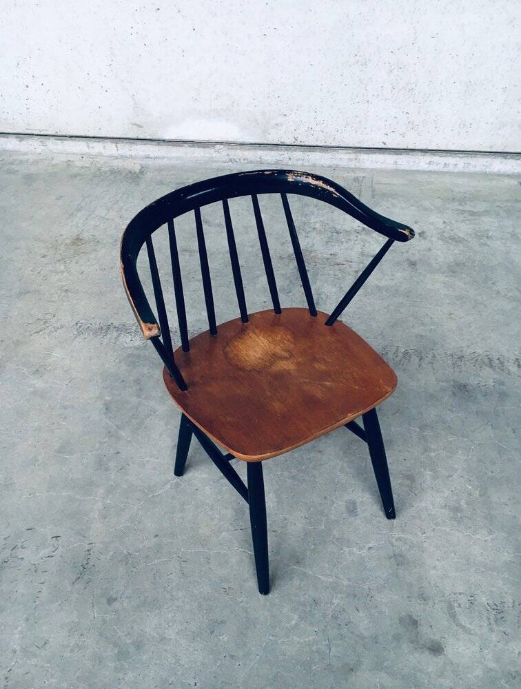 Set of Mid-Century Modern Fanett Armchairs, Denmark, 1950s