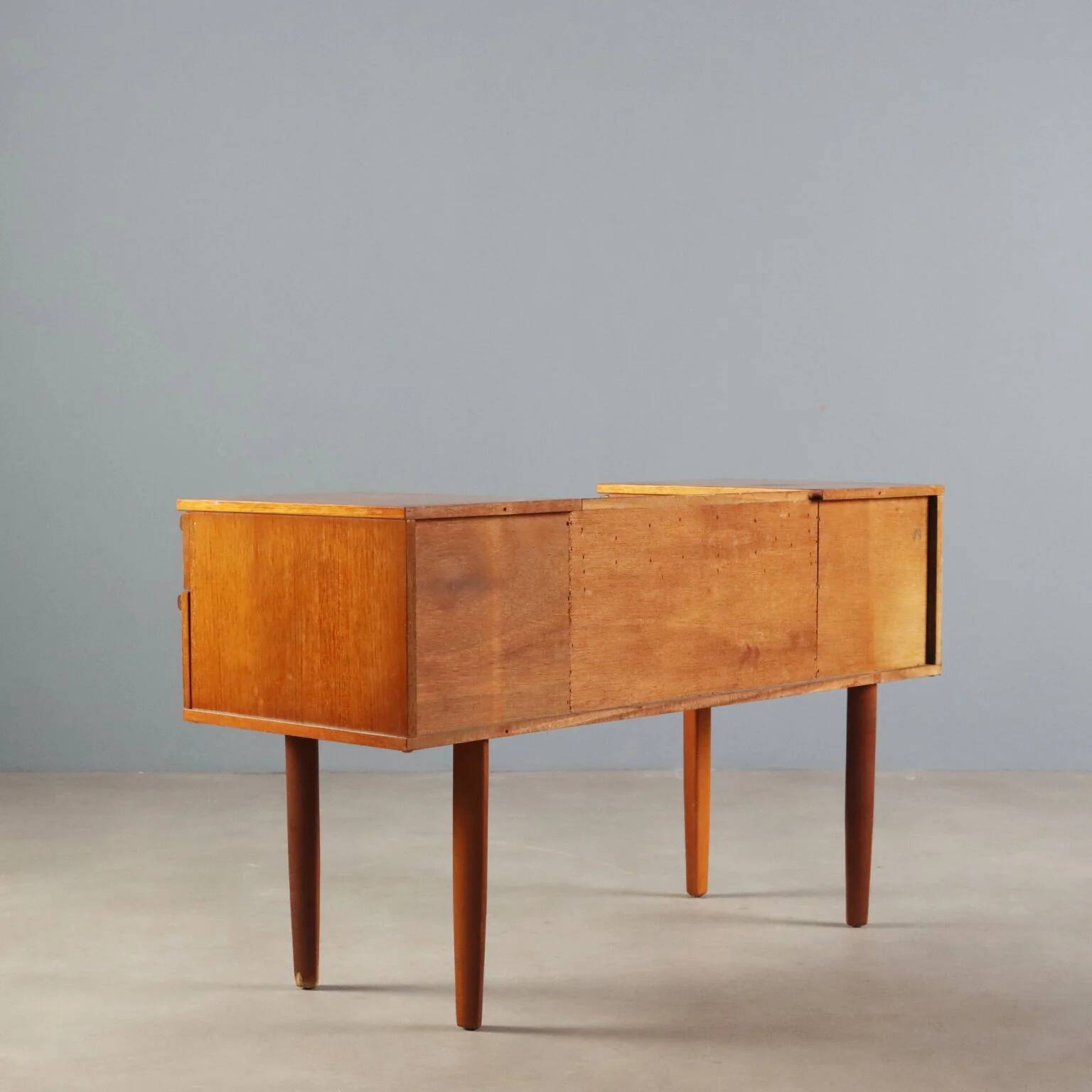 Coiffeuse anglaise vintage avec tiroirs des années 1960