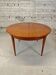 Vintage extendable round table
