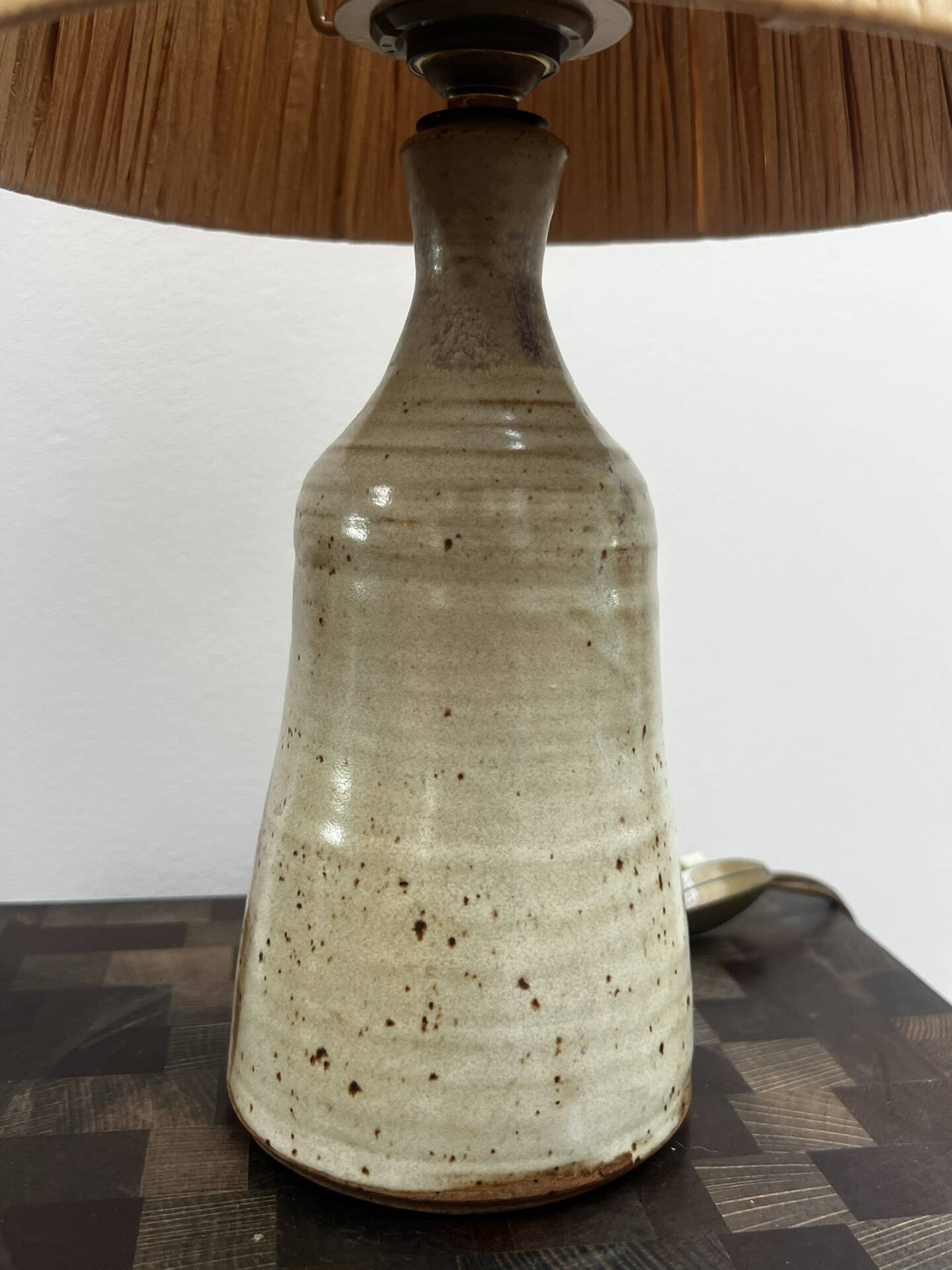 Lampe vintage en céramique 1960 - mid-century
