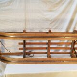 Old wooden sledge large size - 104 cm