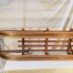 Old wooden sledge large size - 104 cm