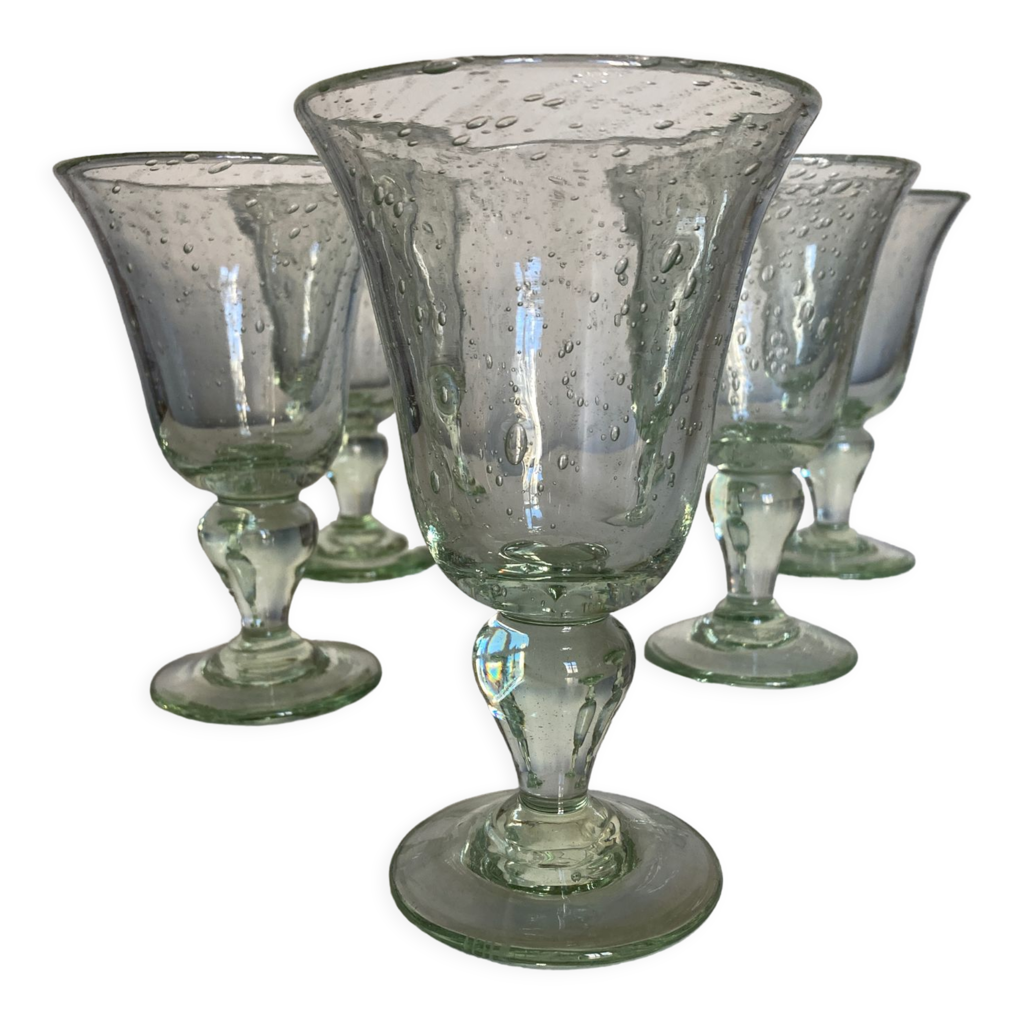 Set of 5 glasses Biot 1960