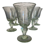 Set of 5 glasses Biot 1960