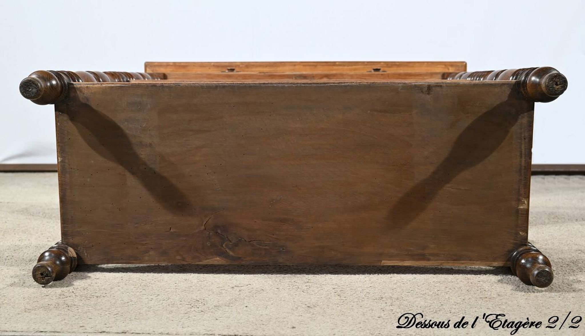 Sideboard at waist height, oak console, Louis Philippe style, 2nd part of the 19th century.