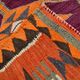 4x12 Kilim Multicolor Rare Size Pattern Kilim Rug, 113x364Cm