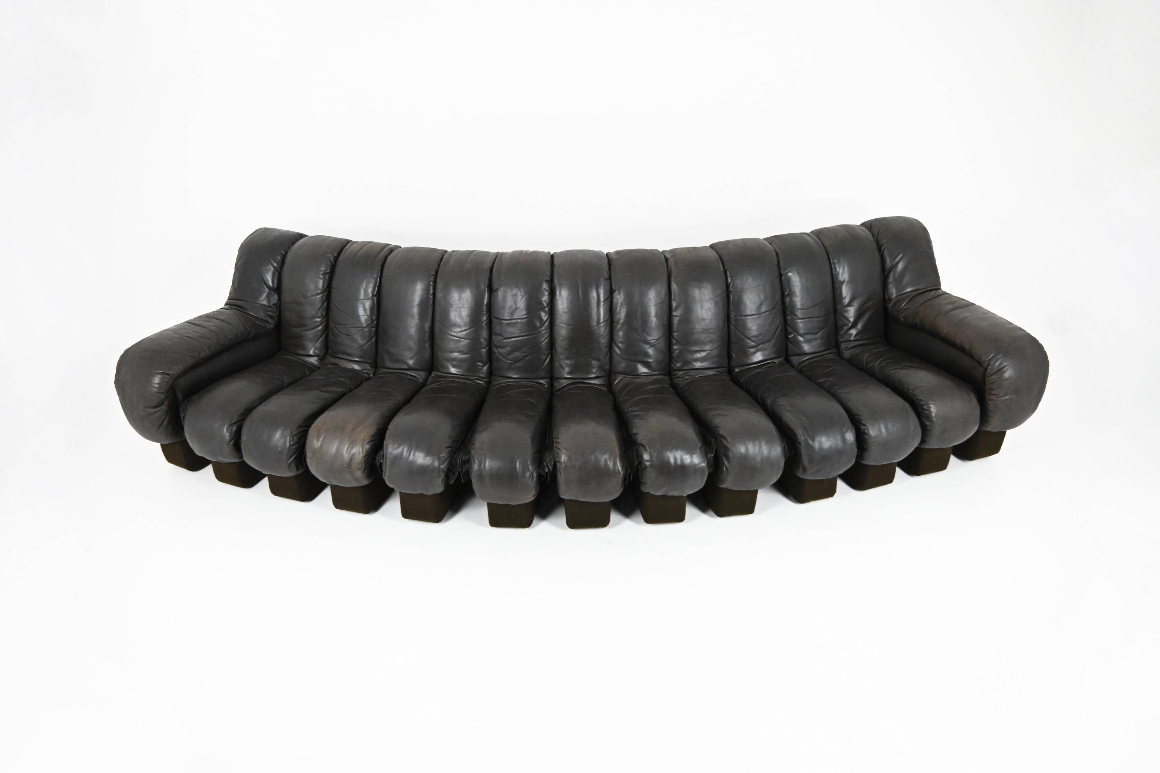 DS-600 sofa by Berger, Peduzzi, Vogt & Ulrich for De Sede, 1970s