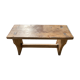 Wooden footrest