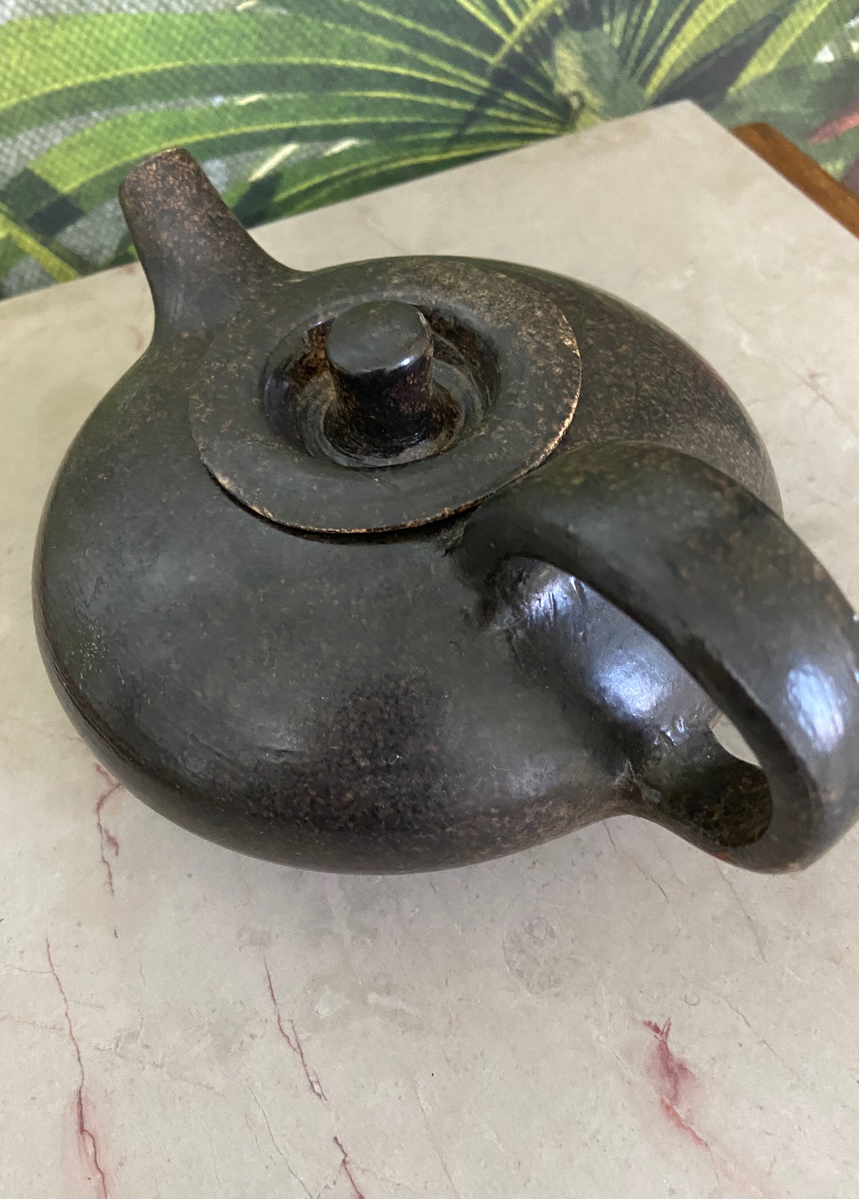 Sandstone teapot