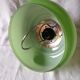 Green opaline hanging lamp