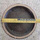 Vase vintage Scheurich poterie ouest-allemande LoRa Zig-Zag Fat Lava, 1970