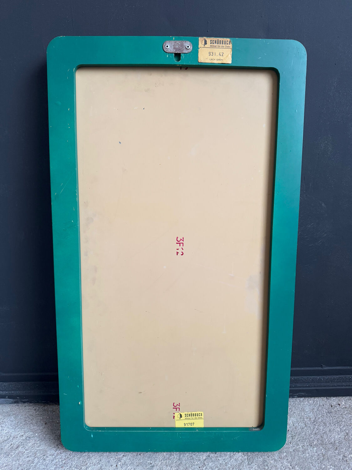 Scandinavian style mirror from the 70s