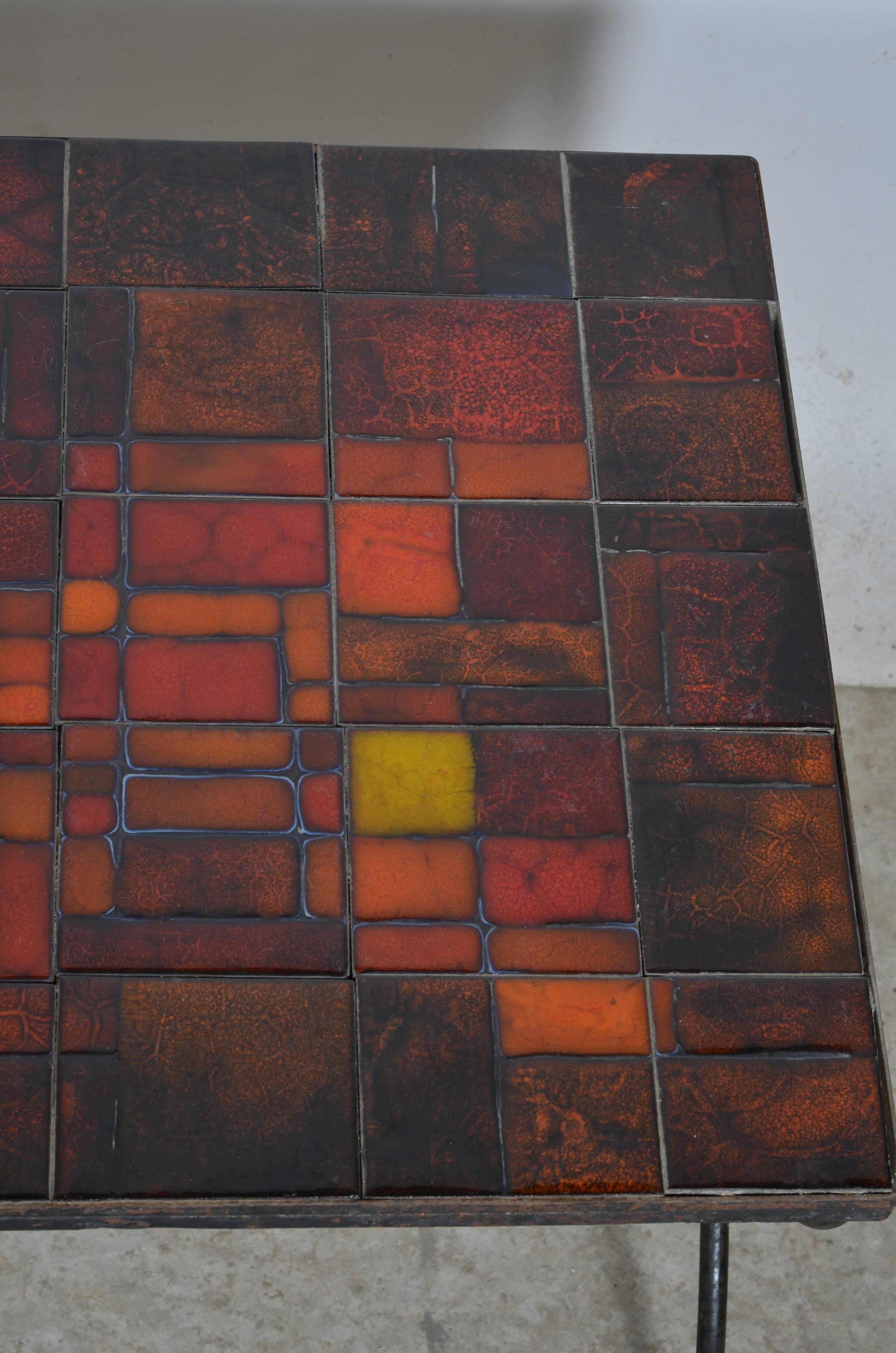 Vintage ceramic coffee table