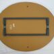 Beveled oval mirror by Lupi Cristal Luxor, Italy, 1970s