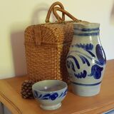 Sandstone pitcher with his bowl