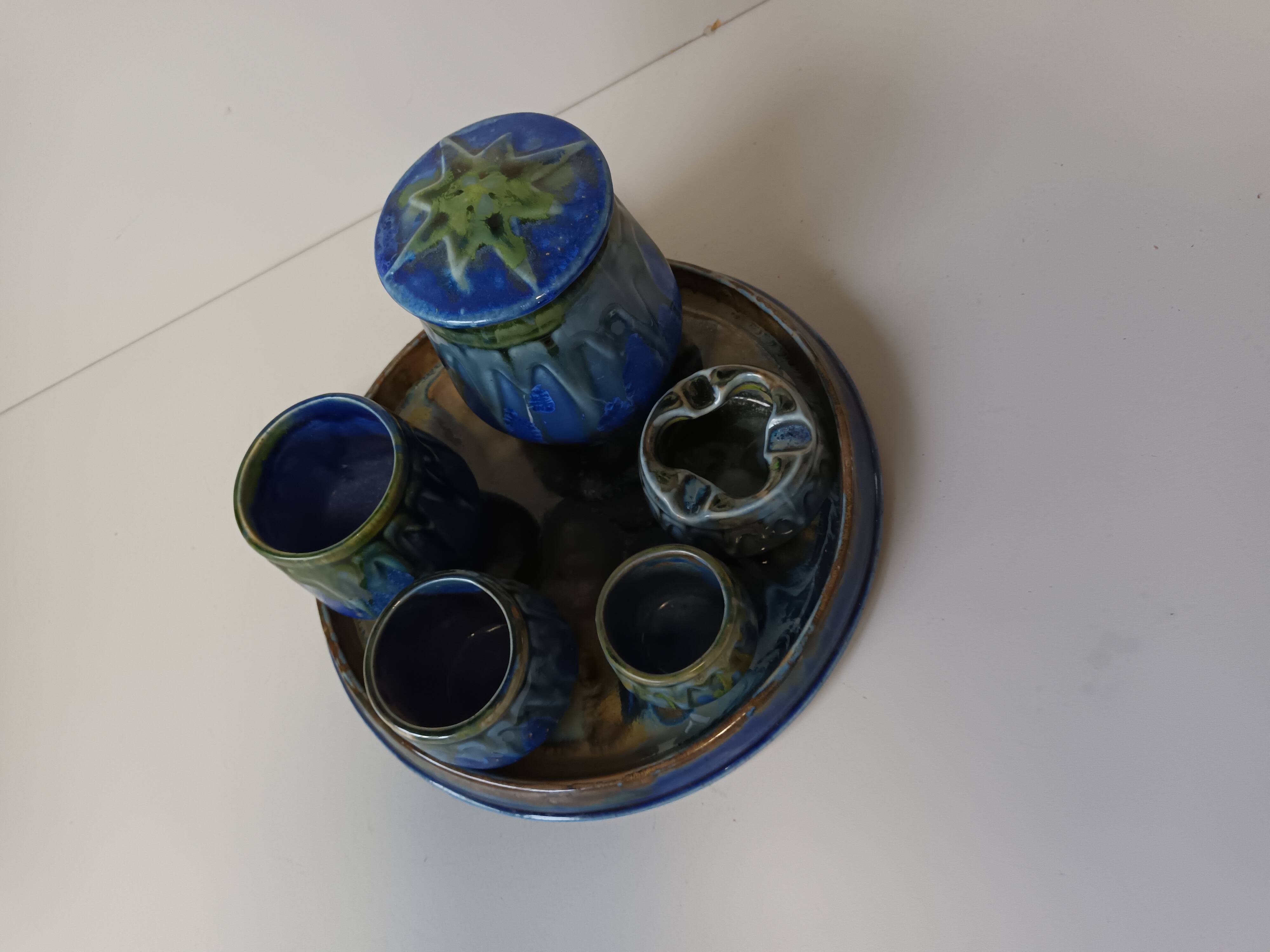 Service fumeur céramique