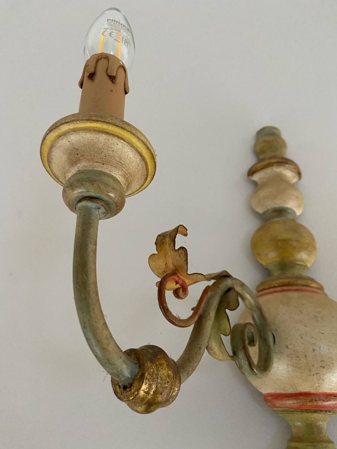 Vintage Italian wall light, 1970s