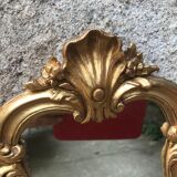 Miroir doré 31x22 cm