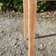 Table de ferme en chêne pieds fuselé bois brut
