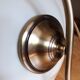Ceiling lamp suspension brand CVL model cavaillon glass and brass
