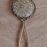 Brass hand mirror