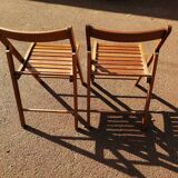 Folding chairs